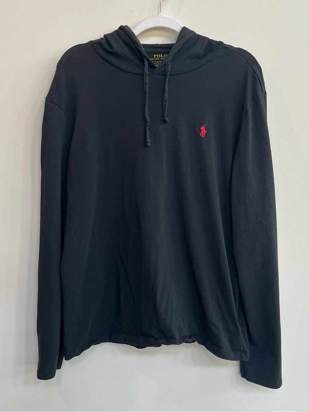 100% Cotton Polo Ralph Lauren Hooded Tee